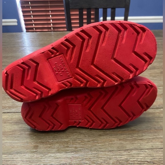 Women's Chelsea Ankle Rain
Boots size 7 red - Picture 8 of 8